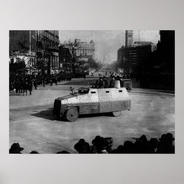 27. März 1917: Die gepanzerte Fahrzeugstaffel Poster (Vorne)