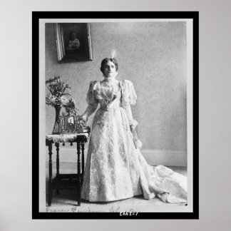 27 Portrait Frau McKinley Poster