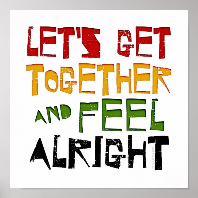 27 Reggae Zitat Poster (Vorne)