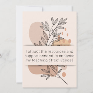 27. Tag: Teacher Affirmation Mental Health Card
