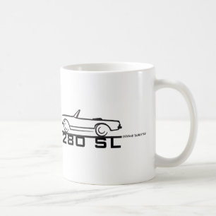 280SL SCHWARZ TASSE