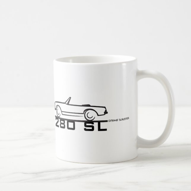 280SL SCHWARZ TASSE (Rechts)