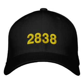 2838 BESTICKTE BASEBALLKAPPE