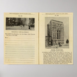 28586 Broadway & 31. St Hotel Wolcott Poster