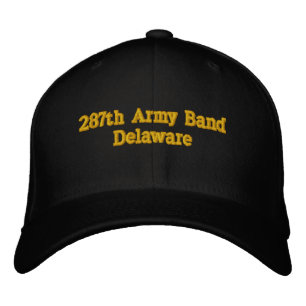 287. Army Band Delaware Bestickte Kappe