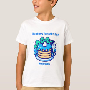 28.01. - Blueberry Pancake Day T-Shirt