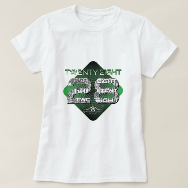 28 Achtundzwanzig T-Shirt (Design vorne)