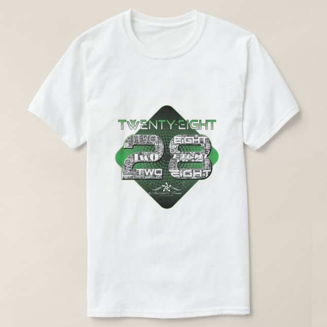 28 Achtundzwanzig T-Shirt (Design vorne)