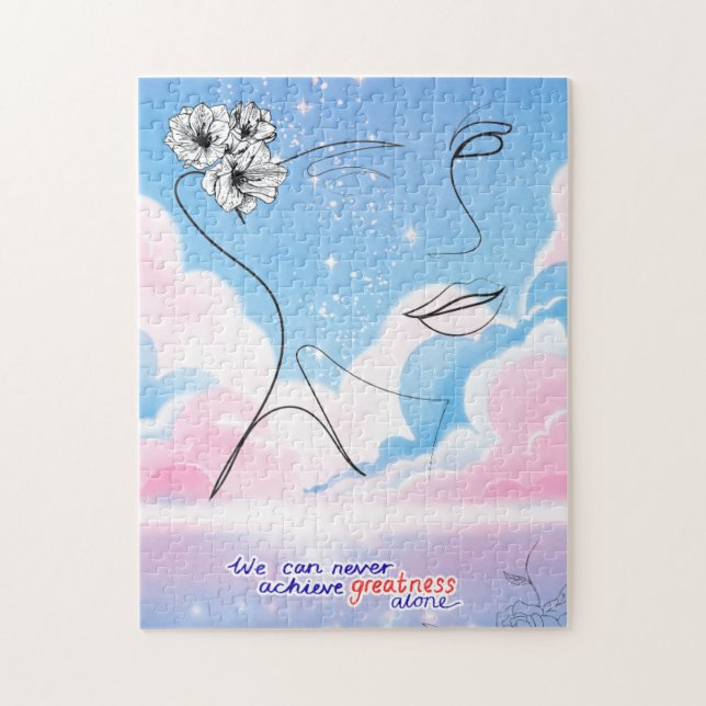 28 cm x 35,5 cm Puzzle mit Geschenkbox, 252 Teile (Vertikal)