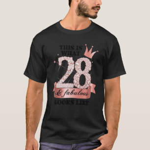 28 & Fabulous I Rose and White Party Gruppe Candid T-Shirt
