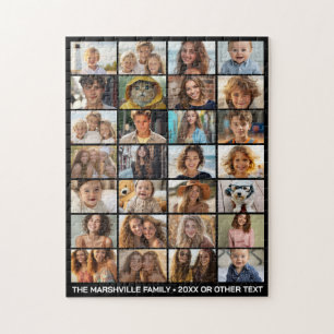 28 Foto-Collage - Benutzerdefinierter Text - Schwa Puzzle