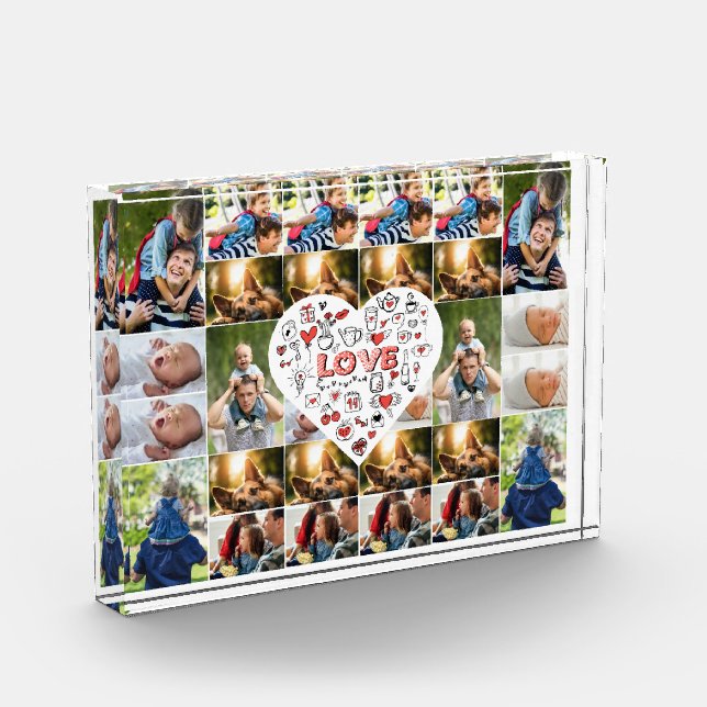 28 Foto Collage Rahmen mit Liebe Hörcenter (Links)