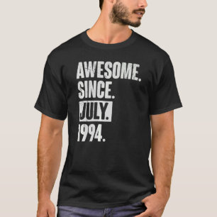28. Geburtstag Phantastisch seit Juli 1999 T-Shirt