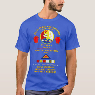 28. Inf Div VII COrps 7. Goppingen Deutschland w C T-Shirt