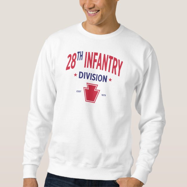 28. Infanterieabteilung - US-Militär Sweatshirt (Vorderseite)