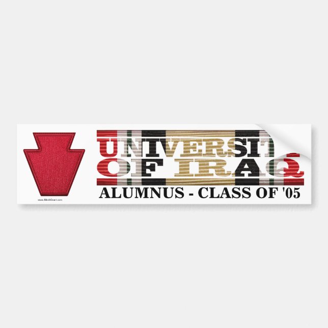 28. Infanteriedivision U der Irak-Schüler-des Autoaufkleber (Vorne)