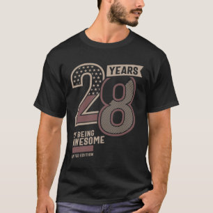 28 Jahre Phantastisch 28. Geburtstag Geschenkideen T-Shirt