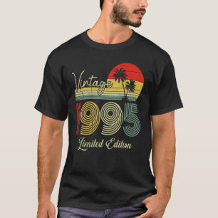 28 Jahre Vintag 1995 28. Geburtstag 1 T-Shirt