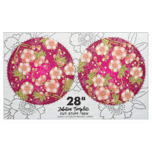 28" japanische DIY Schnitt und nähen Kissen Muster Stoff