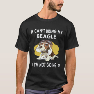 28 Wenn ich meinen Beagle nicht mitbringen kann, g T-Shirt