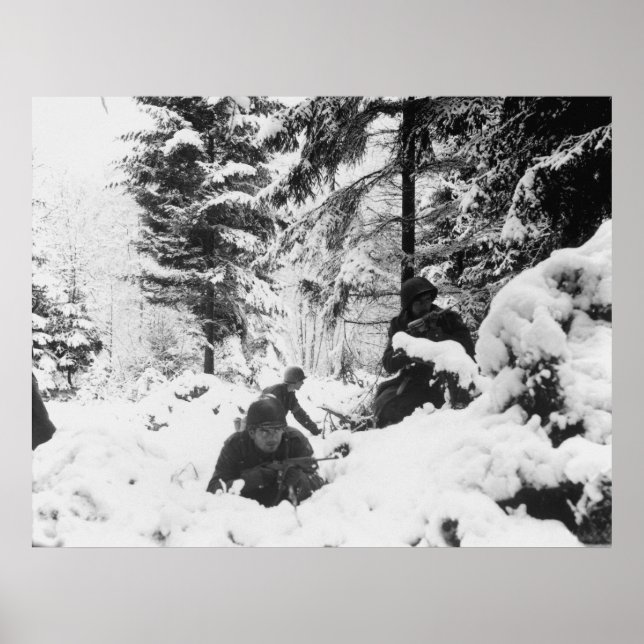 290. amerikanisches Regiment in der Schlacht der B Poster (Vorne)