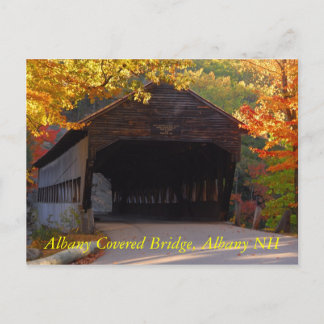 2932315197_6e921d2a30_o, Albany Covered Bridge, .. Postkarte