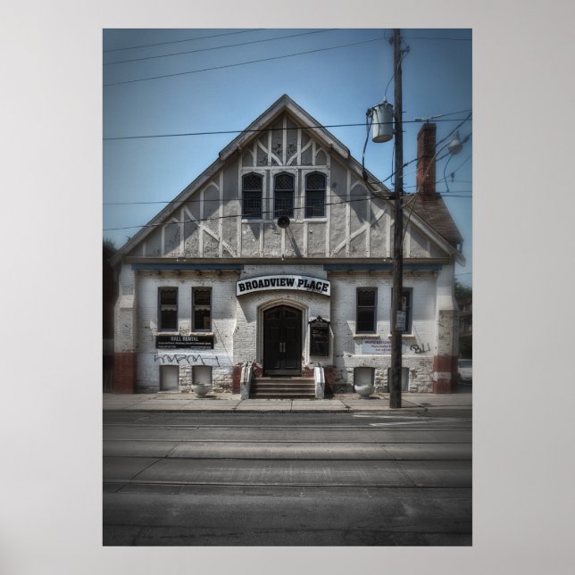 296 Broadview Ave 2-Farb-Version Poster (Vorne)