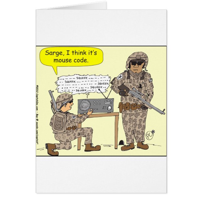 299 Mäusecode-Cartoon (Vorne)