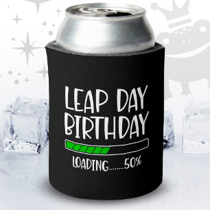 29.02. Leap Day Geburtstag 50% Ladung Leap Year Dosenkühler