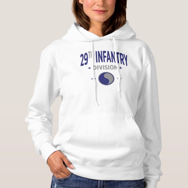 29. Abteilung Infanterie der US-Militärfrauen Hoodie (Vorderseite)