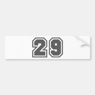 29 AUTOAUFKLEBER