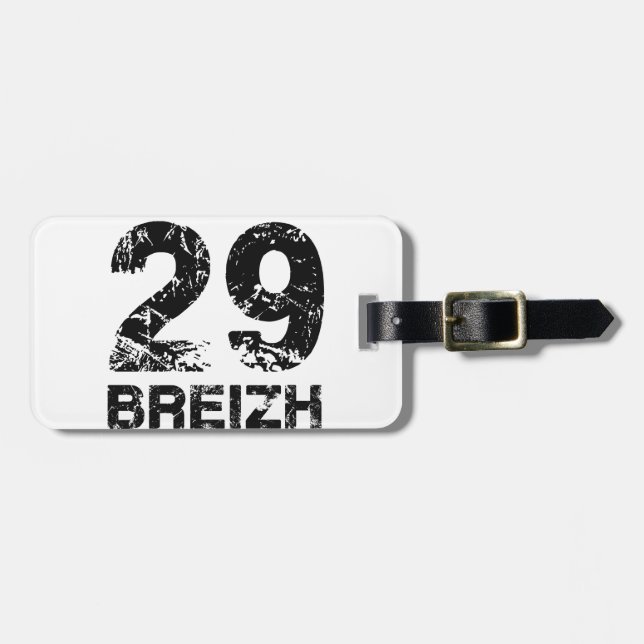 29 Breizh Gepäckanhänger (Vorderseite horizontal)