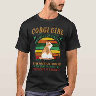 29 Corgi Die Seele einer Hexe Corgi T-Shirt