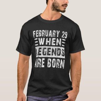 29. Februar Geburtstage für Männer Frauen Cooles S T-Shirt