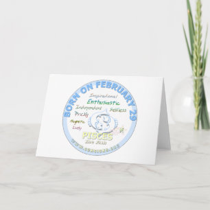 29. Februar - Pisces Karte