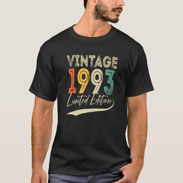 29. Geburtstag 1993 Vintag T-Shirt (Vorderseite)