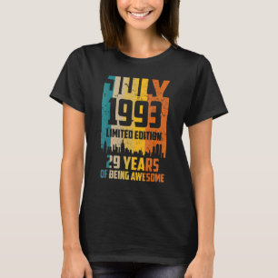 29. Geburtstag 29 Jahre Phantastisch seit Juli 199 T-Shirt