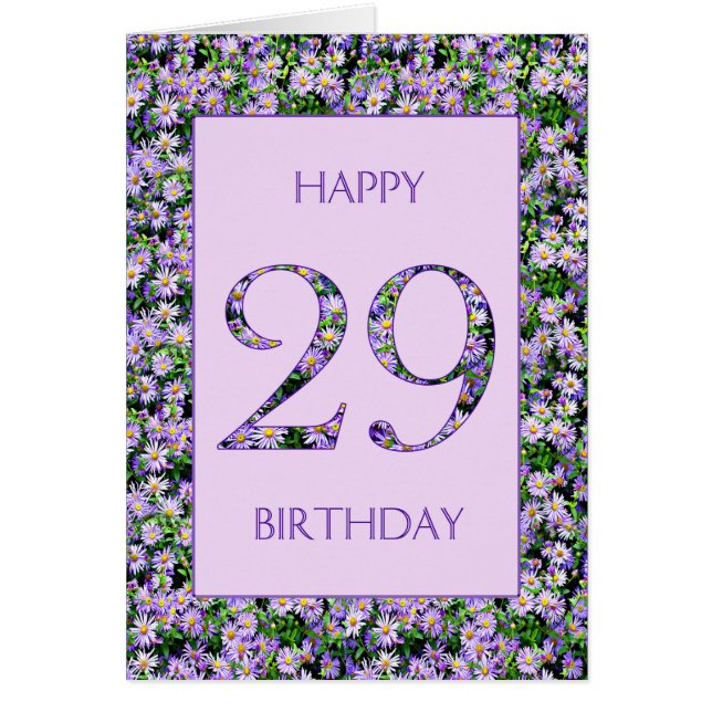 29. Geburtstag Lila Tageszeitung (Vorne)