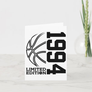 29. Geburtstag Sketll Limited Edition 1994 Karte