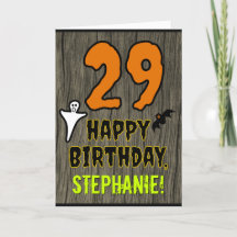 29. Geburtstag: Spooky Halloween Theme, Individuel