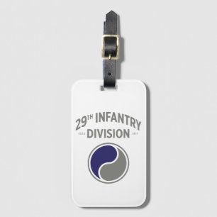 29. Infanterie-Division United Staaten Military Gepäckanhänger