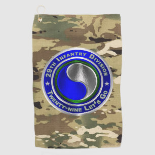 29. Infanterieabteilung Golfhandtuch