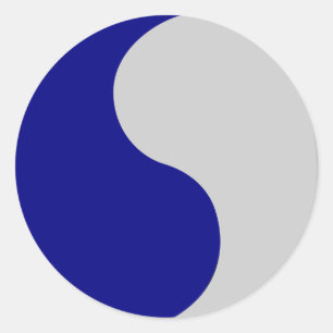 29. Infanterieabteilung Runder Aufkleber