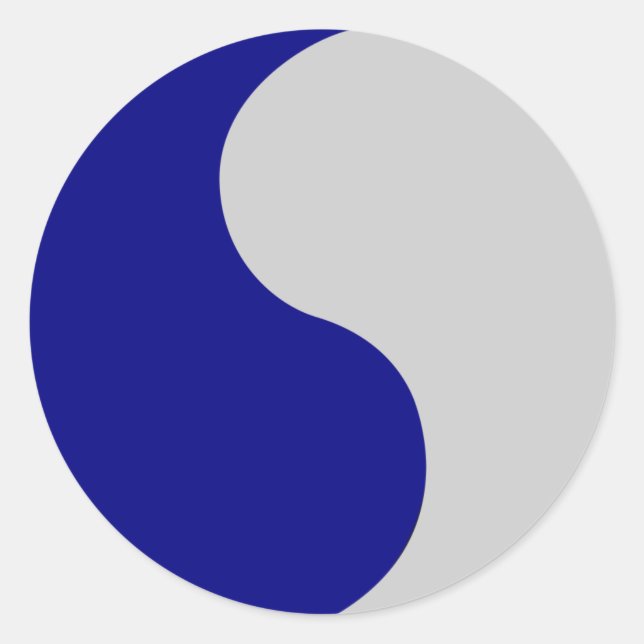 29. Infanterieabteilung Runder Aufkleber (Vorderseite)