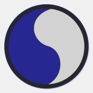 29. Infanterieabteilung Runder Aufkleber