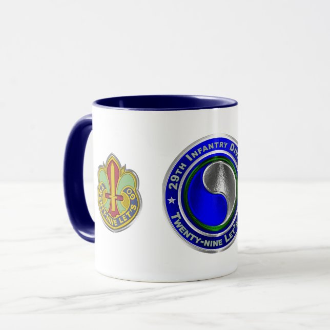 29. Infanterieabteilung Tasse (Vorderseite Links)