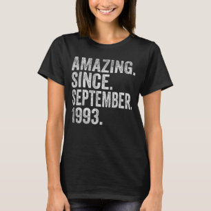 29 Jahre alt 29. Geburtstag Phantastisch seit Sept T-Shirt