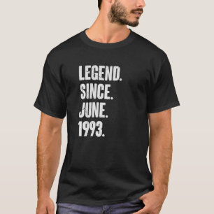 29 Jahre alt 29. Geburtstag seit Juni 1993 T-Shirt