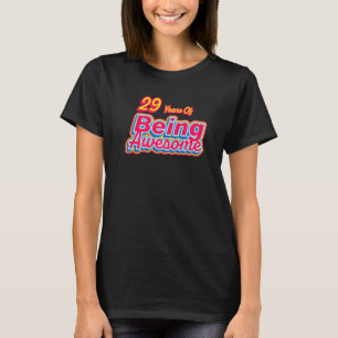 29 Jahre Phantastischer Retro-Vintager Geburtstag T-Shirt