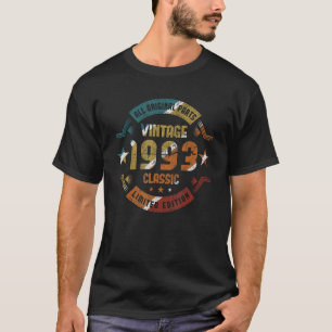 29 Jahre Vintag 1993 29. Geburtstag T-Shirt